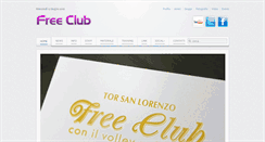 Desktop Screenshot of freeclub.it